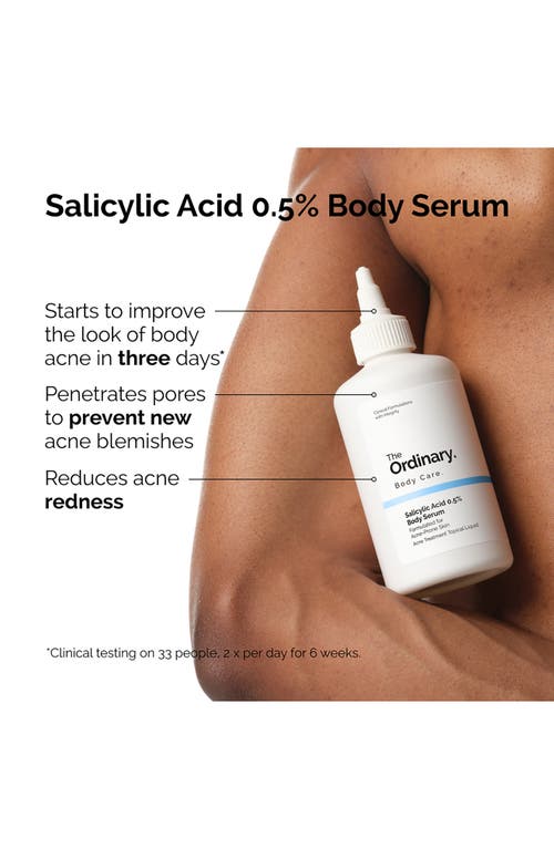 The Ordinary Salicylic Acid 0.5% Body Serum 240ml-no Color In No Color