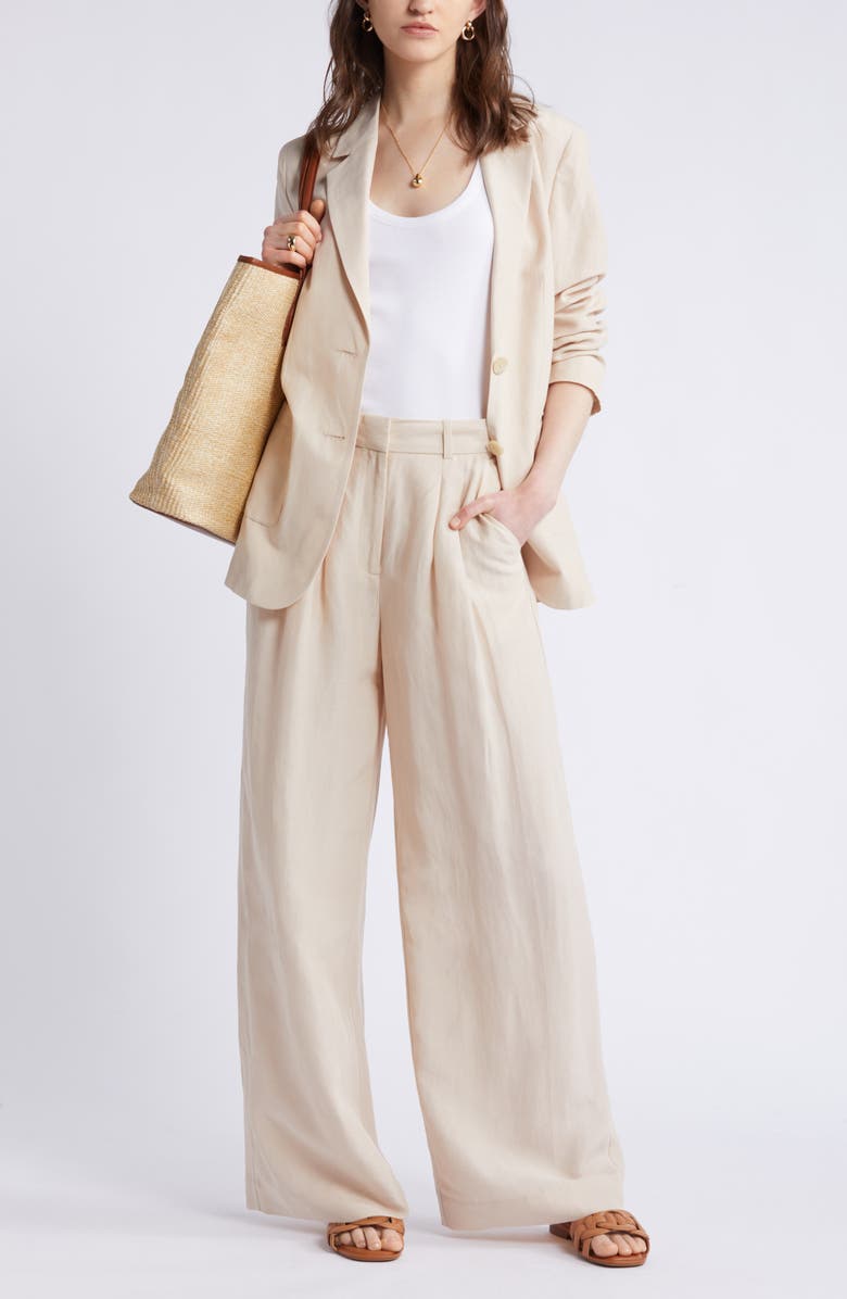 Nordstrom Pleated Wide Leg Pants | Nordstrom