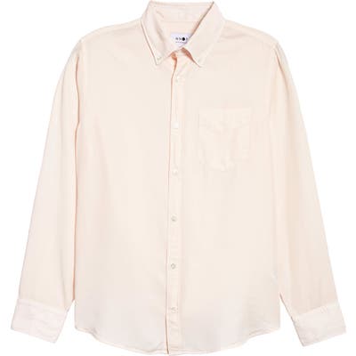 Nn07 Levon Slim Fit Button-Down Shirt, Pink