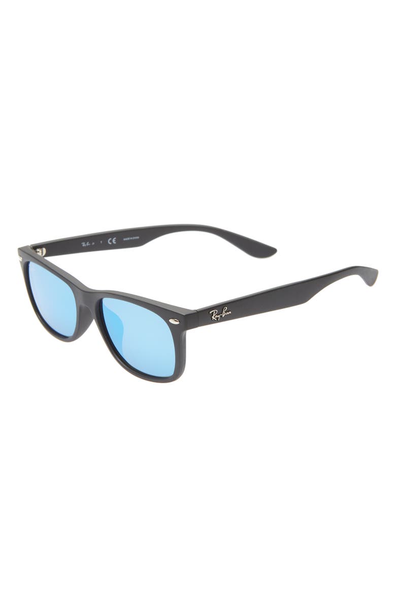 Junior 50mm Wayfarer Mirrored Sunglasses Ray Ban