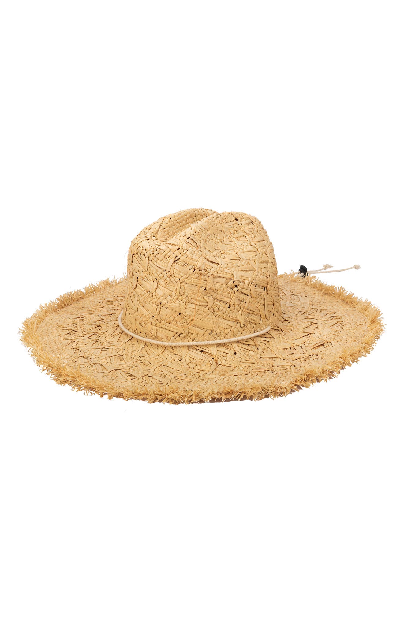 straw hat frayed