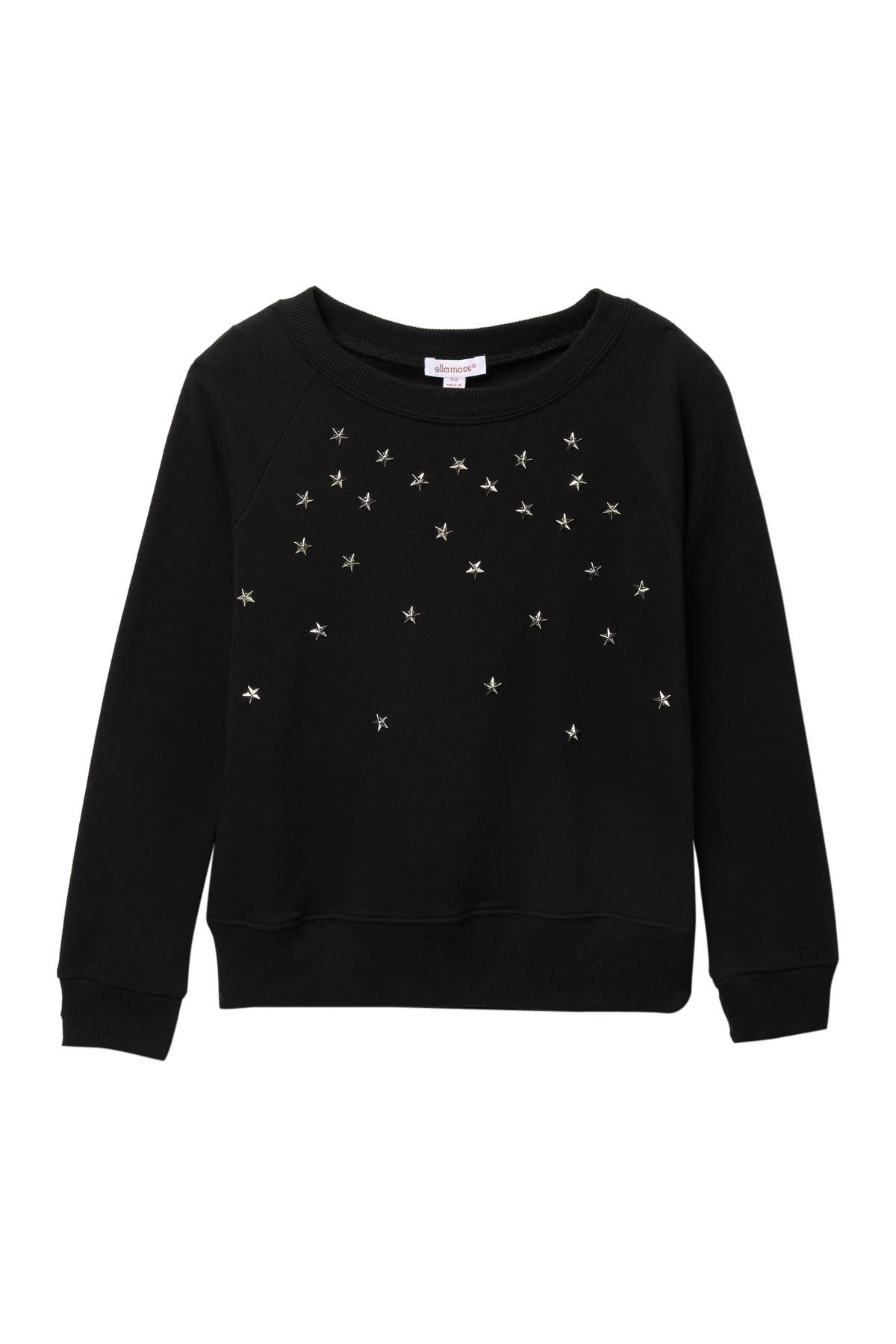 Ella Moss Girls Big Long Sleeve Top