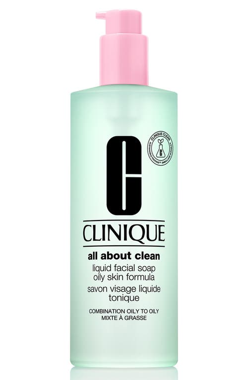 Clinique Jumbo All About Clean Liquid Facial Soap in Skin Type / at Nordstrom