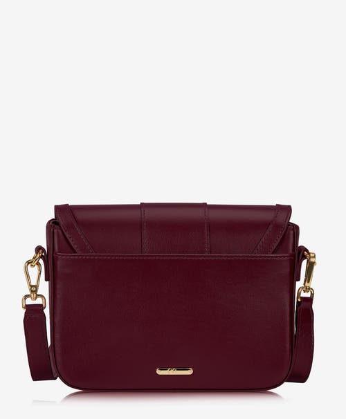 Shop Gigi New York Lily Crossbody In Bordeaux