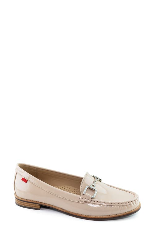 Park Ave Loafer in Beige Soft Patent