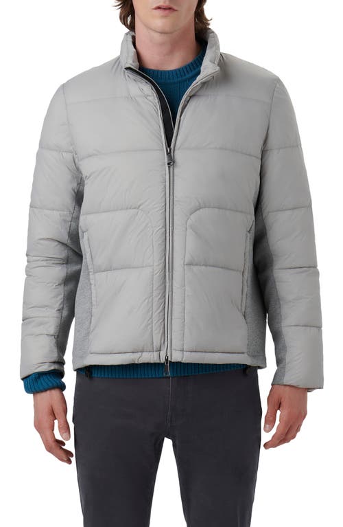 Bugatchi Water Resistant Zip-Up Puffer Jacket at Nordstrom,