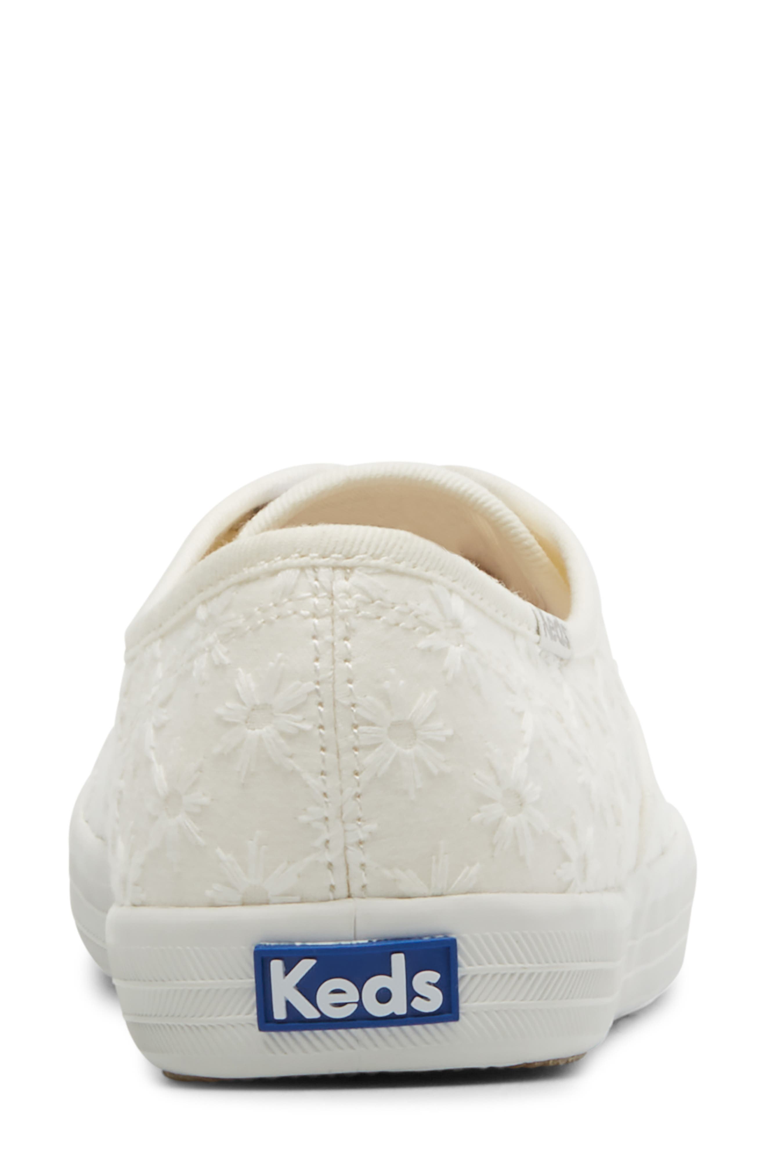 Keds champion eyelet white on sale