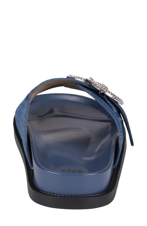 Good Choice New York Jordyn Slide Sandal In Denim