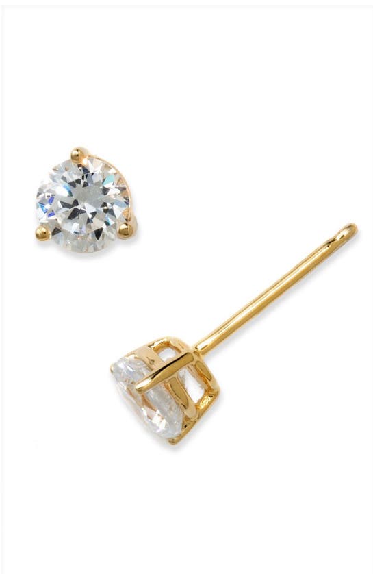 Shop Nordstrom Cubic Zirconia Stud Earrings In Gold