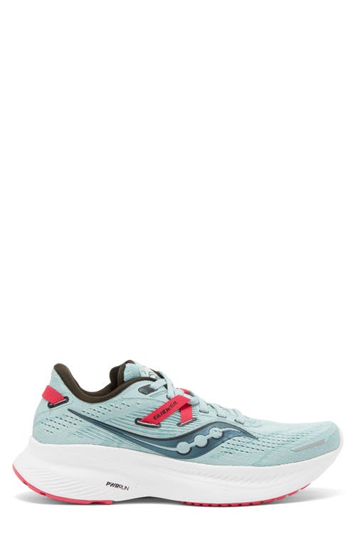 Shop Saucony Guide 6 Running Shoe In Mineral/rose