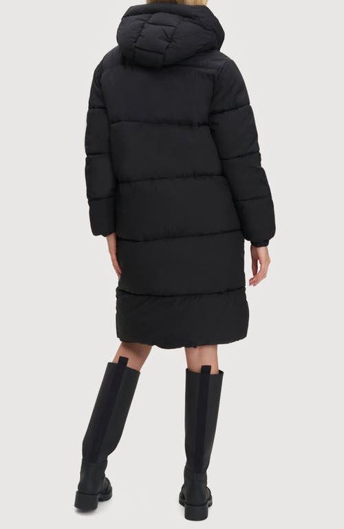 Noize Ramona Hooded Parka In Black