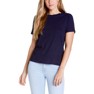 Michael Stars Vintage Jersey Collection Classic Fit Tee, Blue/green
