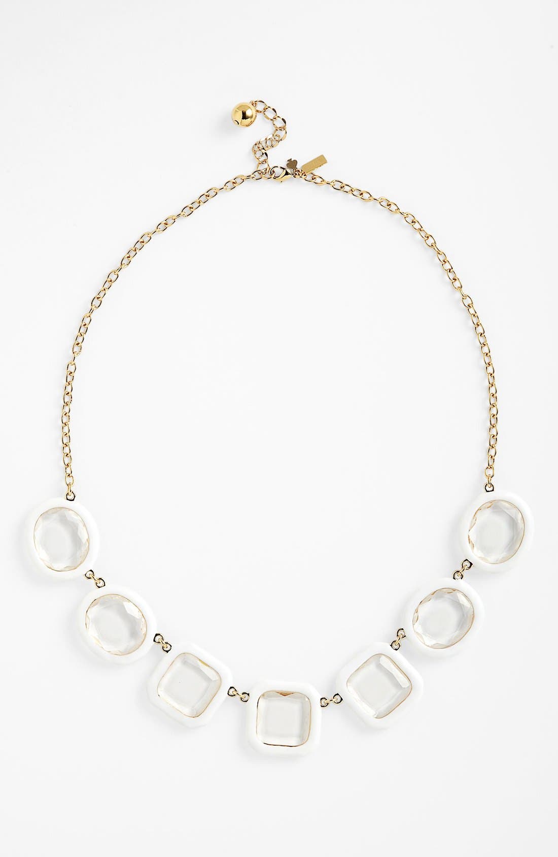 kate spade new york 'coated confetti' frontal necklace Nordstrom