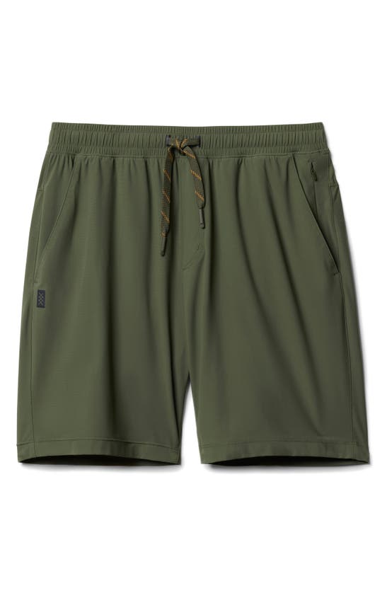 Shop Rhone Pursuit 7-inch Unlined Training Shorts In Lichen Green