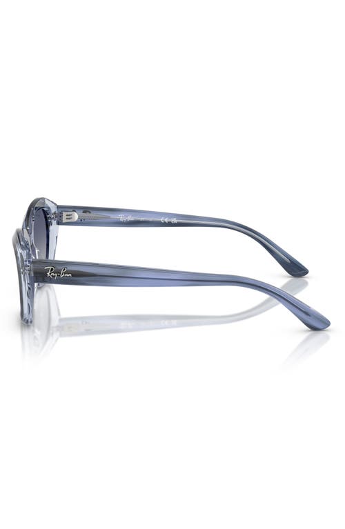 Shop Ray Ban Ray-ban Kids' 48mm Irregular Sunglasses In Grey Flash