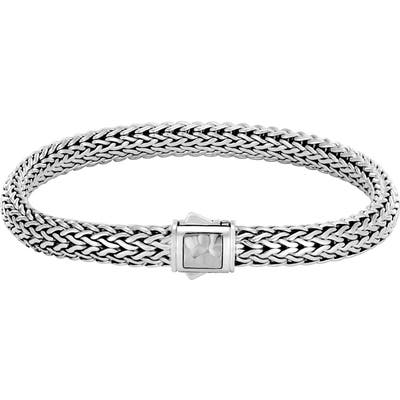 John Hardy 6.5Mm Hammered Clasp Bracelet