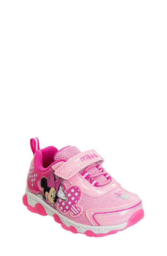Shop Josmo Kids' Minnie Mouse Sneaker In Pink
