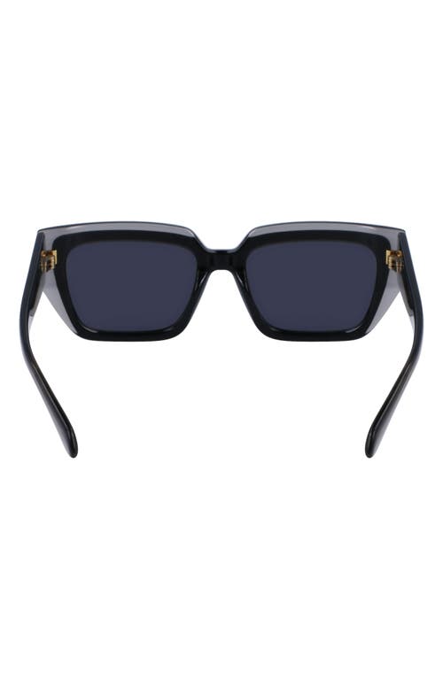 Ferragamo Eyewear Square Frame Sunglasses In Black