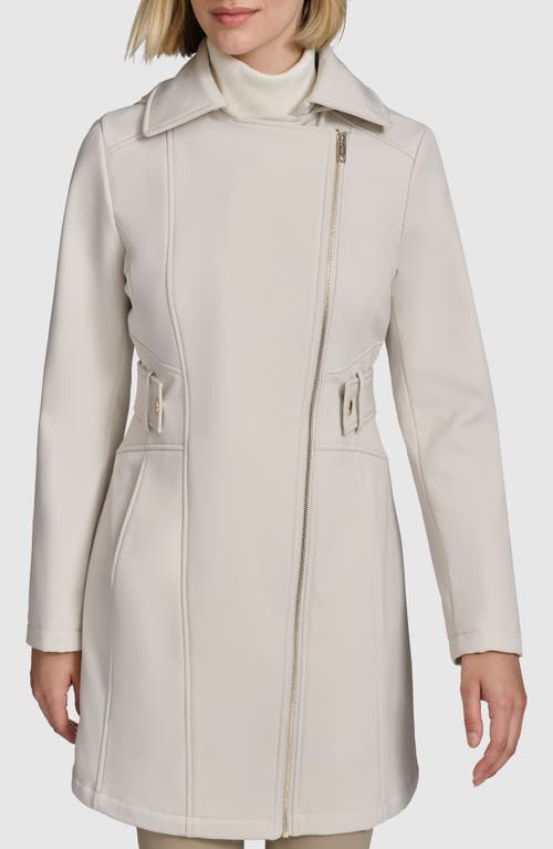 Andrew Marc Saylor Soft Shell Parka in Cream 