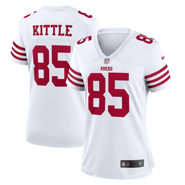 Nike George Kittle White San Francisco 49ers Player Game Jersey