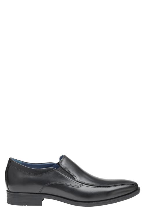 Shop Johnston & Murphy Gibbons Run Off Loafer In Black Full Grain