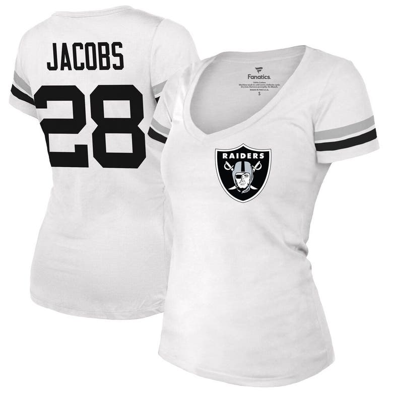 Men's Fanatics Branded Josh Jacobs Black Las Vegas Raiders Player Jersey 