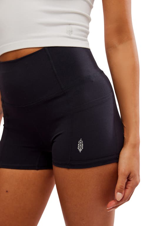 Shop Fp Movement By Free People Free People Fp Movement Never Better Pocket Bike Shorts In Black