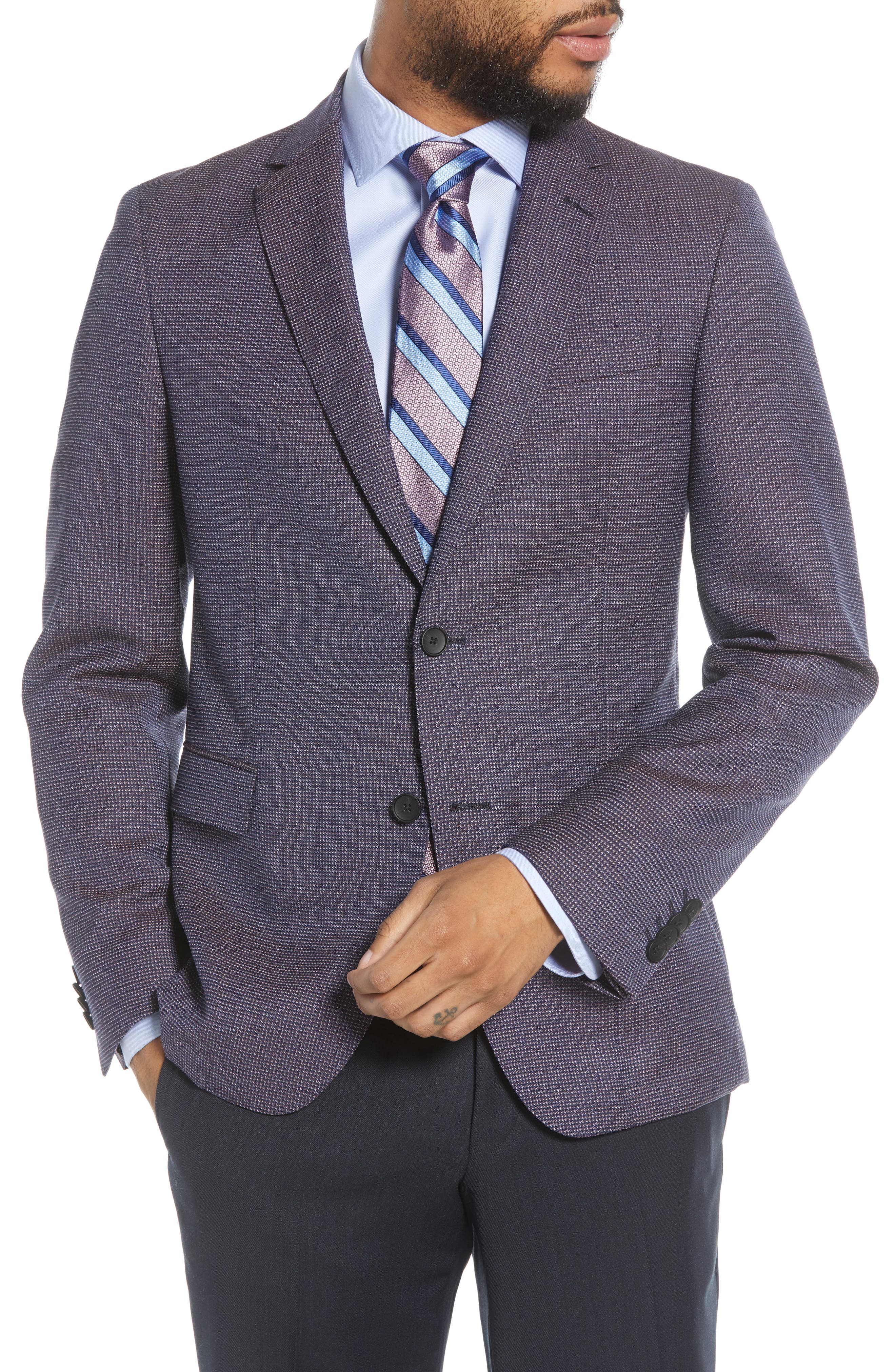 BOSS | Nobis Trim Fit Wool Sport Coat 