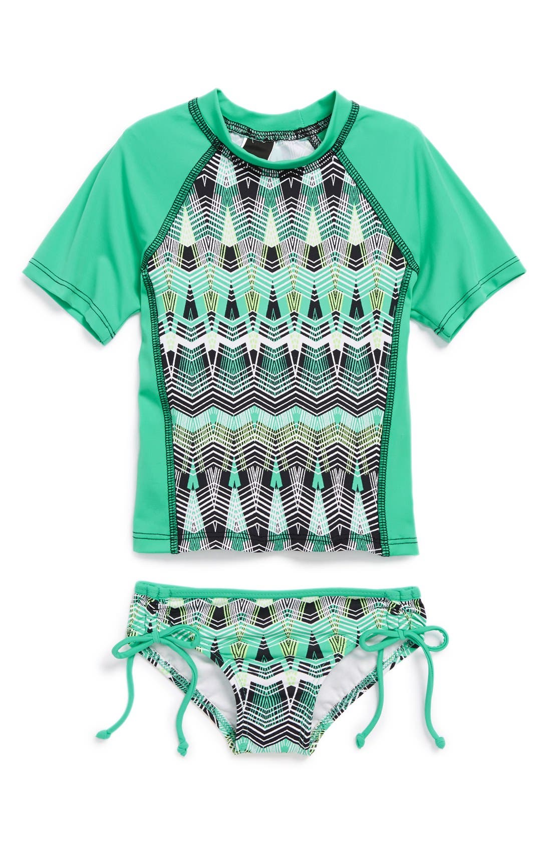 Hurley Baby Jungen Rash Guard Set - Sonnenschutz Badekleidung LSF 50+