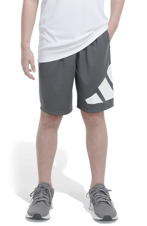Shop Adidas Originals Adidas Kids' Athletic Shorts In Grey Five