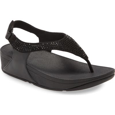 Fitflop Skylar Embellished Sandal, Black