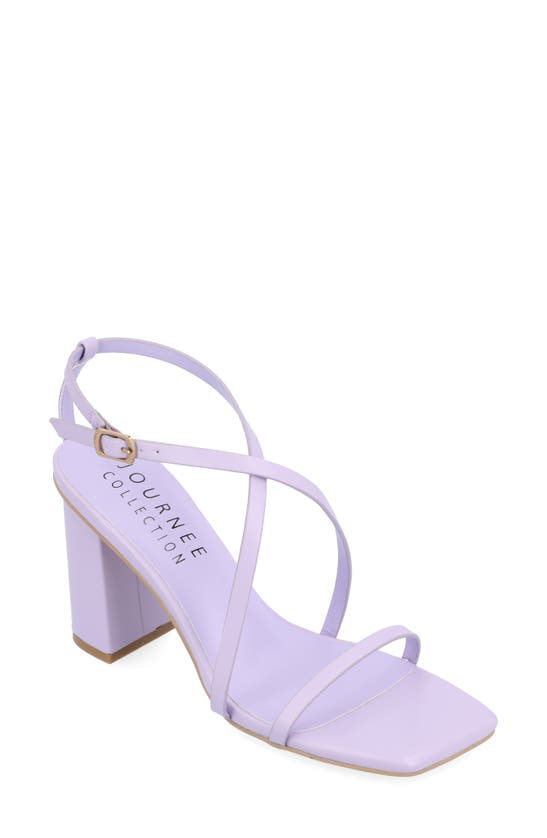 Journee Collection Tru Comfort Foam Lenorra Strappy Sandal In Lilac