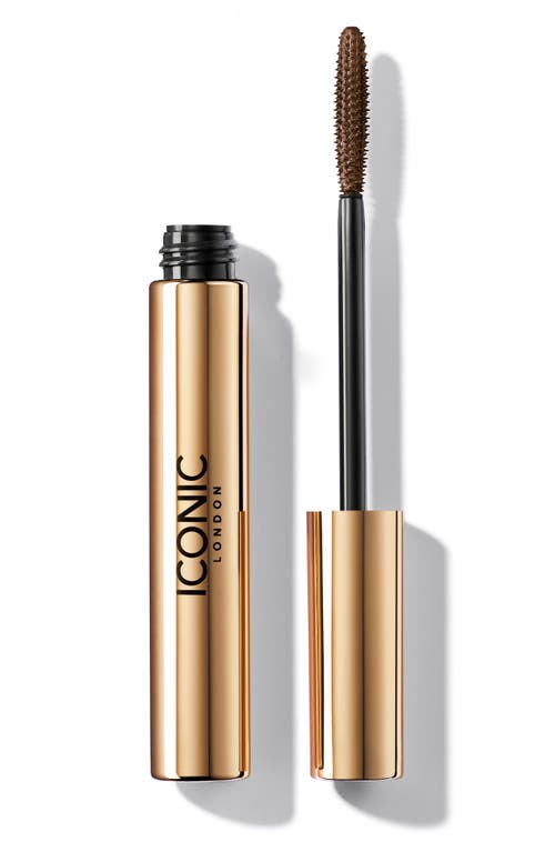 Shop Iconic London Triple Threat Mascara In Brown