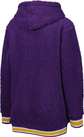 Purple sherpa discount pullover