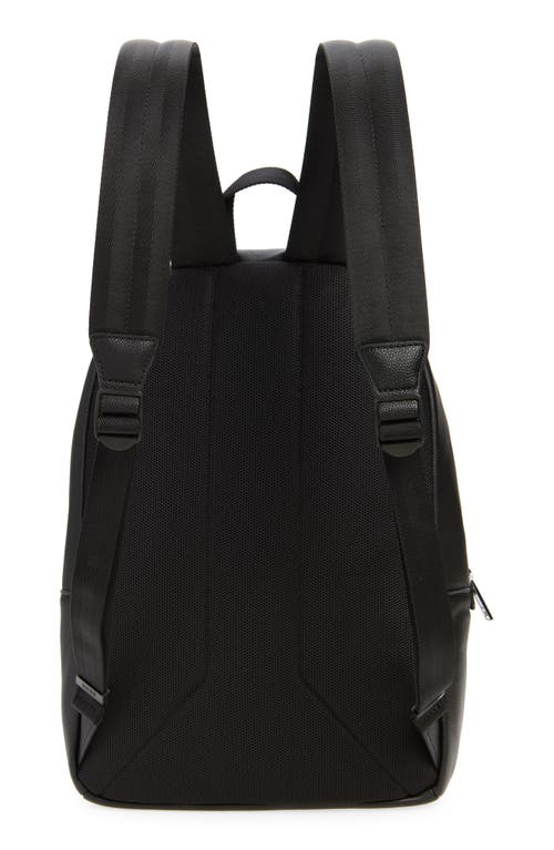 Shop Hugo Ray Faux Leather Backpack In Black