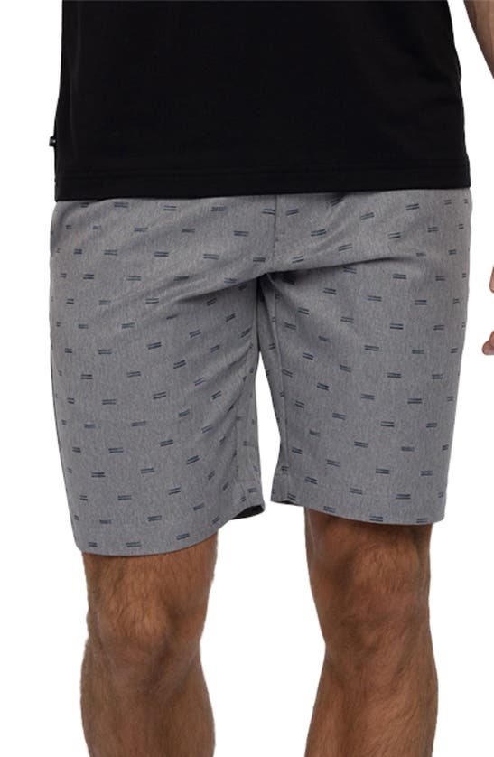 Shop Travis Mathew Travismathew Southern Border Shorts In Heather Quiet Shade