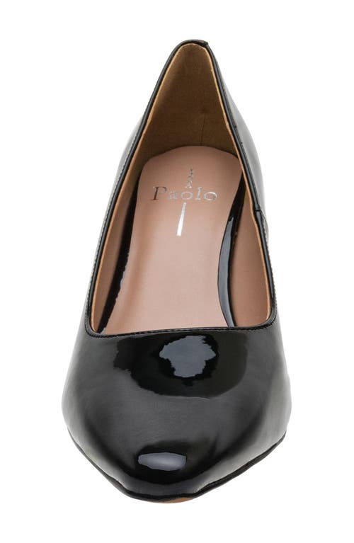 Shop Linea Paolo Polina Pump In Black Patent