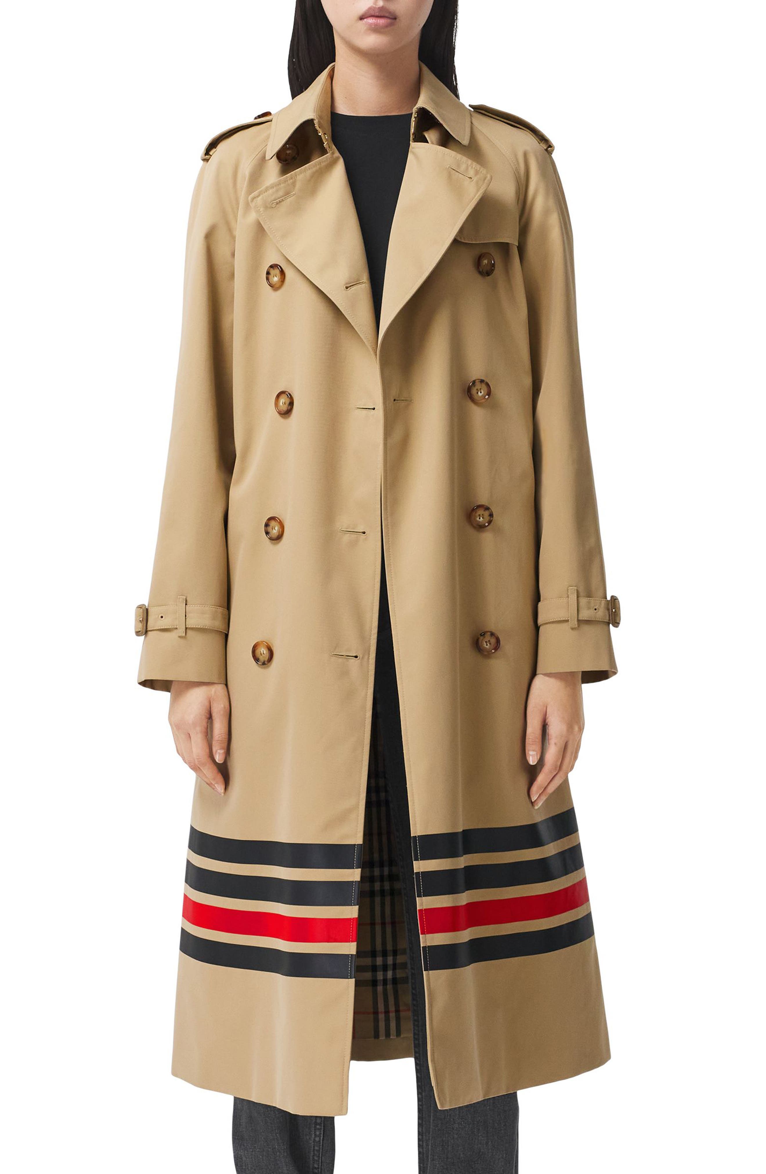 womens burberry trench