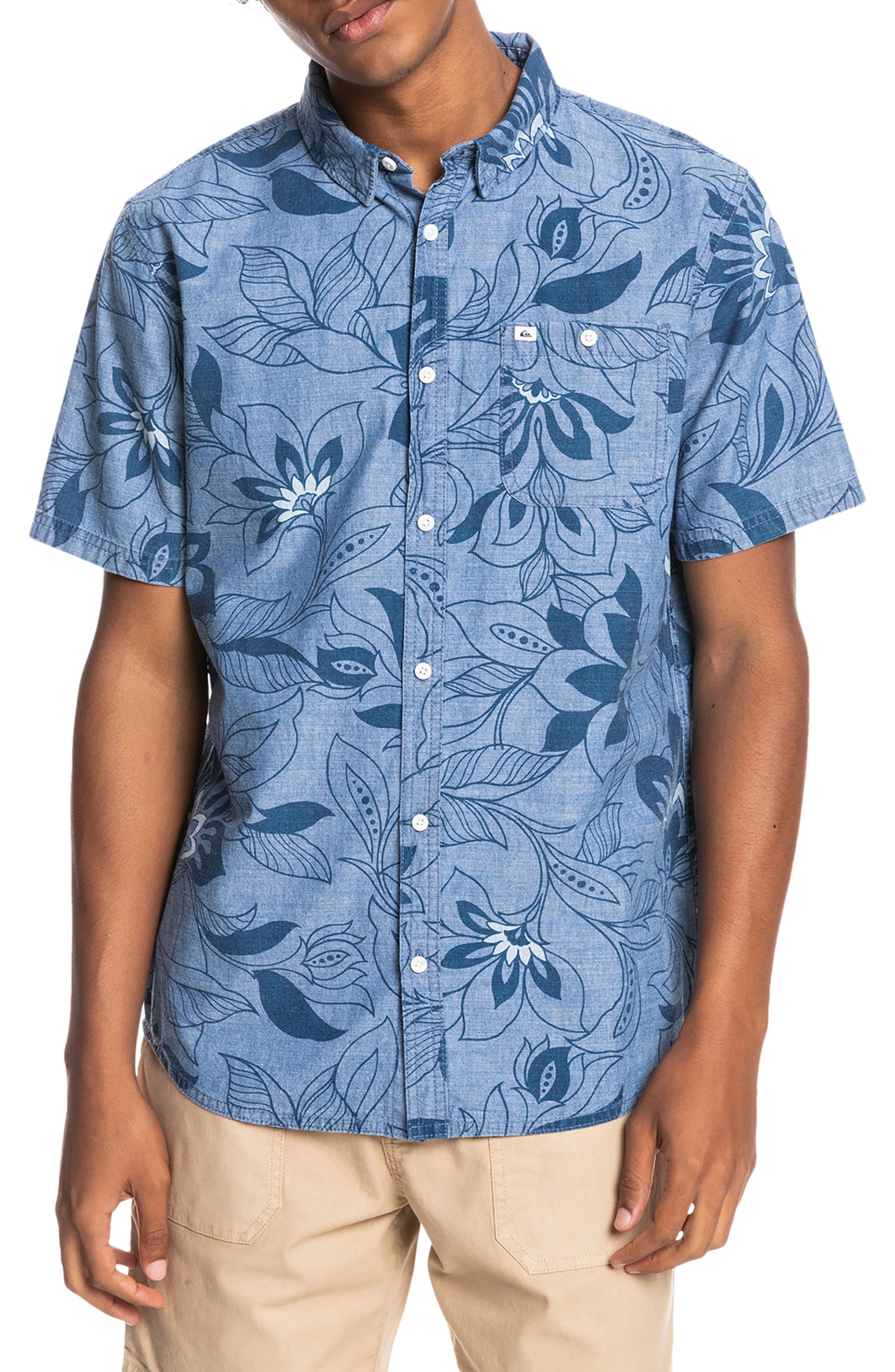 Quiksilver Groveler Floral Short Sleeve 