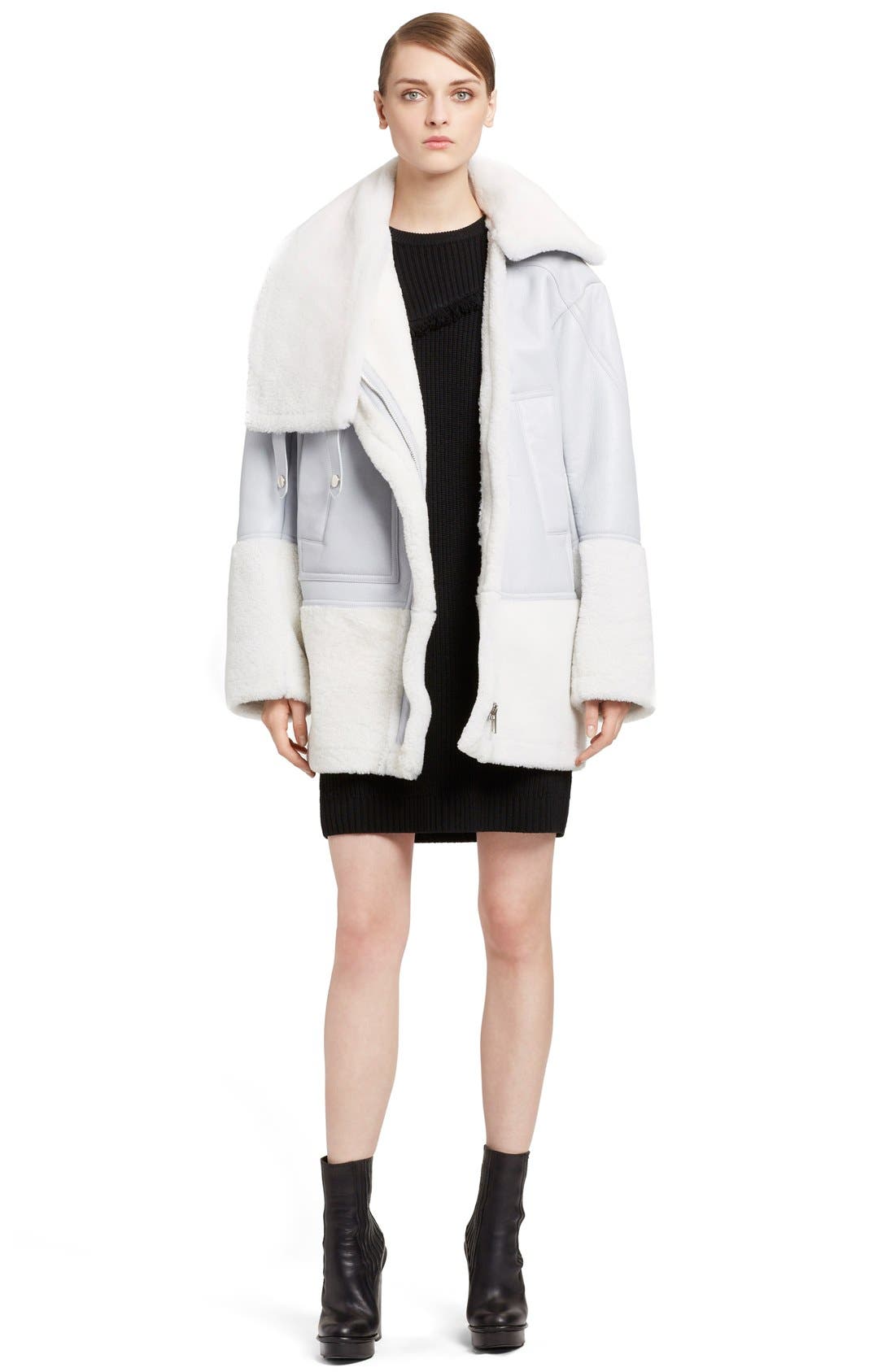 kenzo shearling jacket
