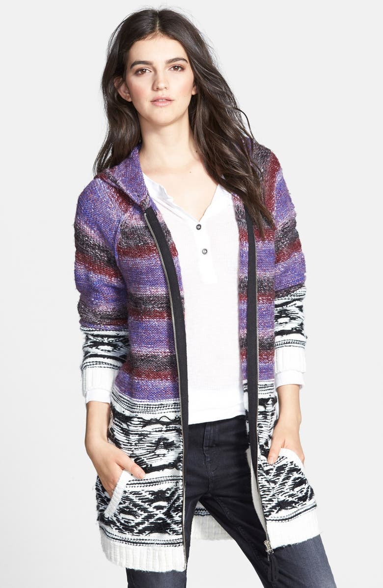 Hinge 'Iris' Long Sweater Jacket | Nordstrom