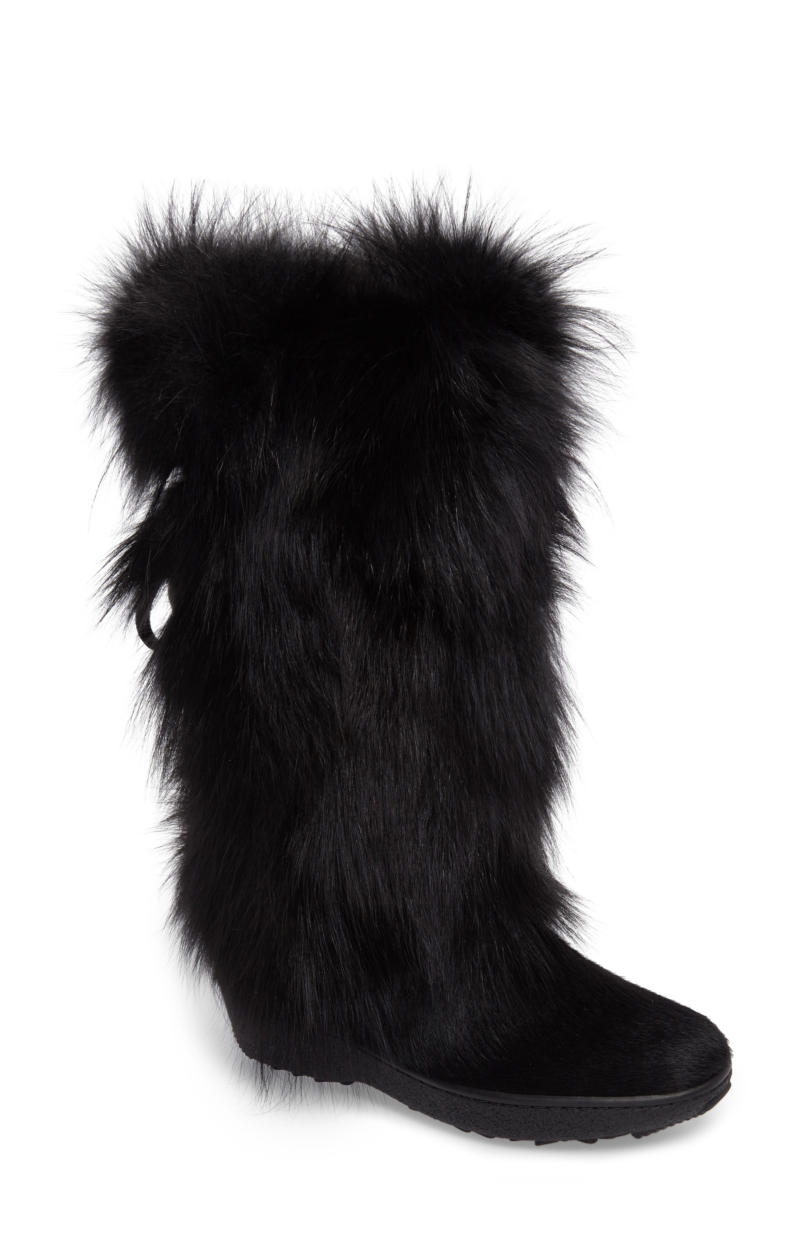 Pajar Kim Genuine Fox Fur Boot (Women 
