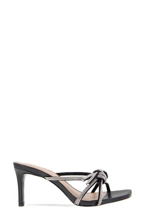 Shop Bcbg Selma Slide Sandal In Black/clear