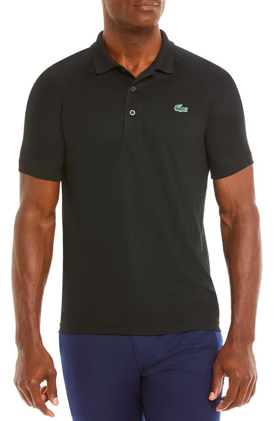 Click to view more detailed imagery on our partner's website Lacoste Sport Ultra Dry Performance Polo In Black