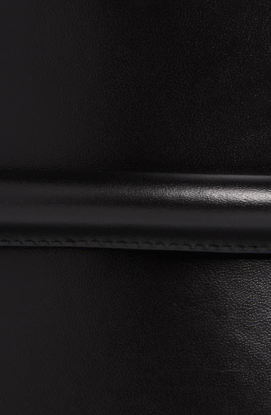 Shop Alaïa Neo Leather Bustier Belt In Noir