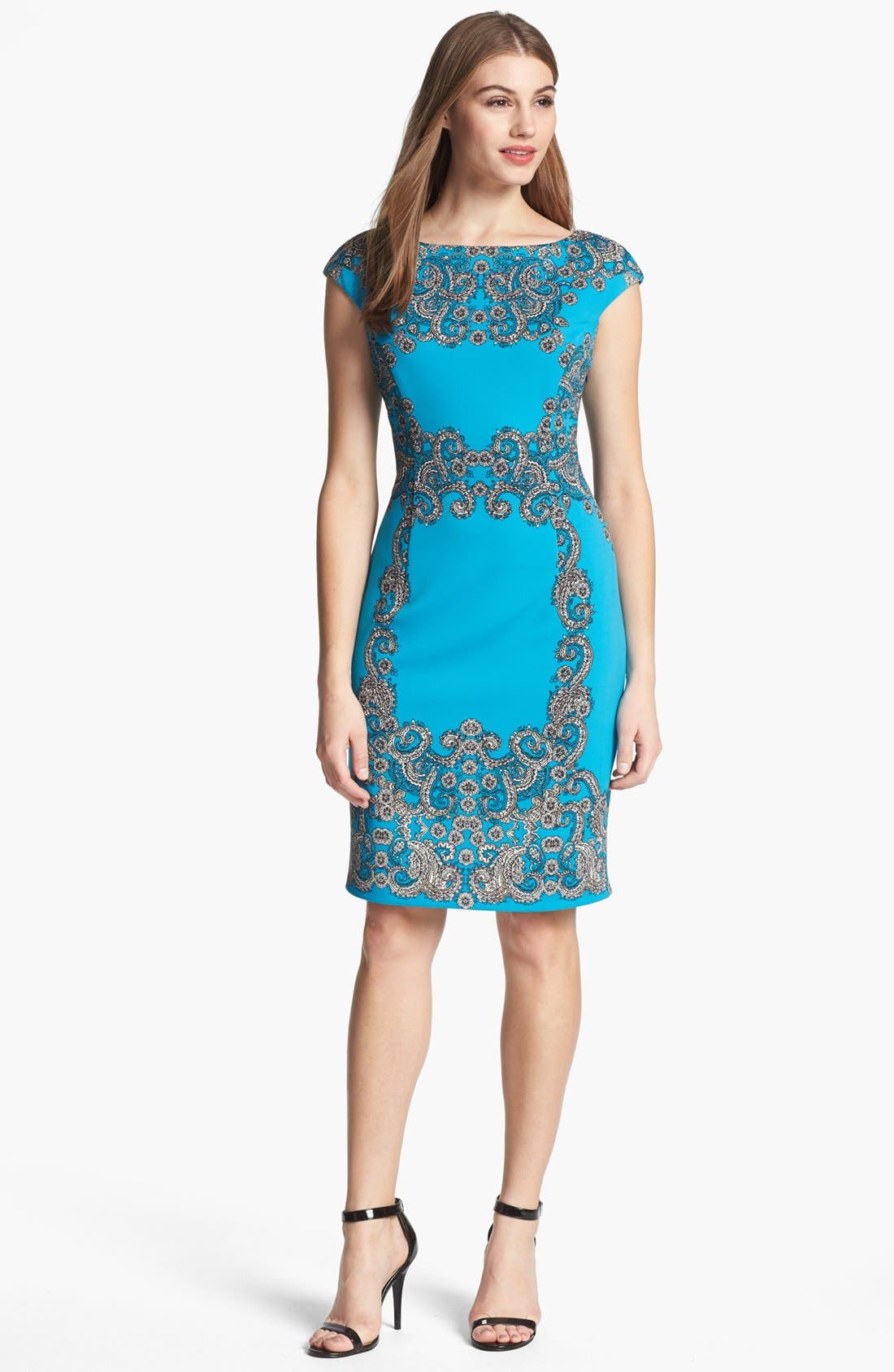 Maggy London Print Sheath Dress | Nordstrom