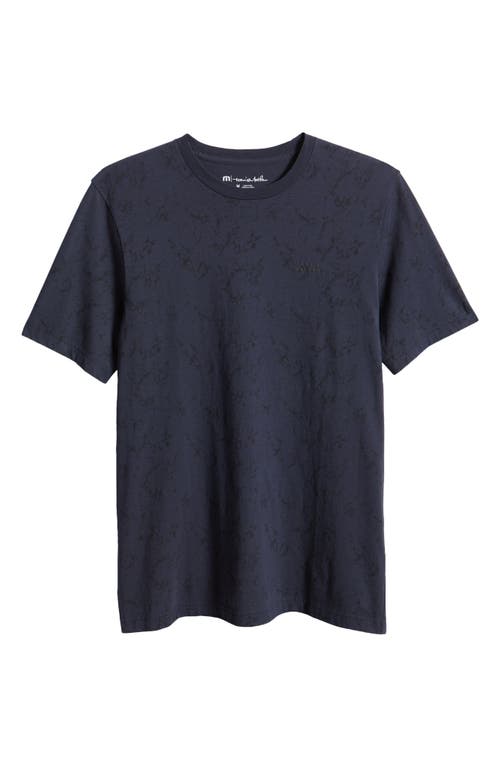 Travismathew Warmer Tides Cotton T-shirt In Total Eclipse