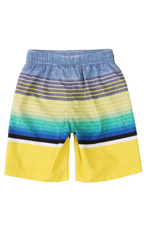 ROKKA&ROLLA ROKKA&ROLLA KID'S SWIM TRUNKS WITH MESH LINING AND UPF 50+ PROTECTION