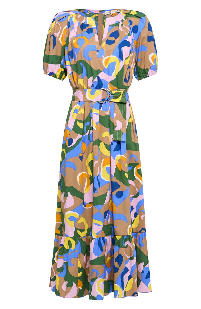 Diane von Furstenberg Lindy Belted Midi Dress | Nordstrom