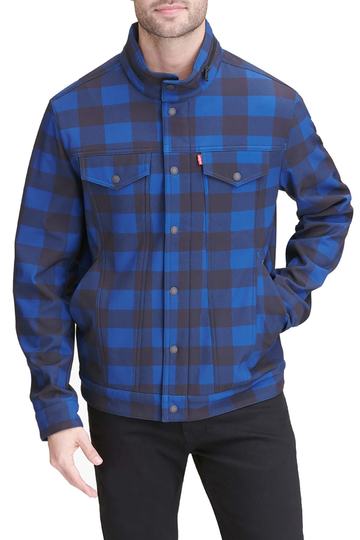 levi's high neck commuter jacket